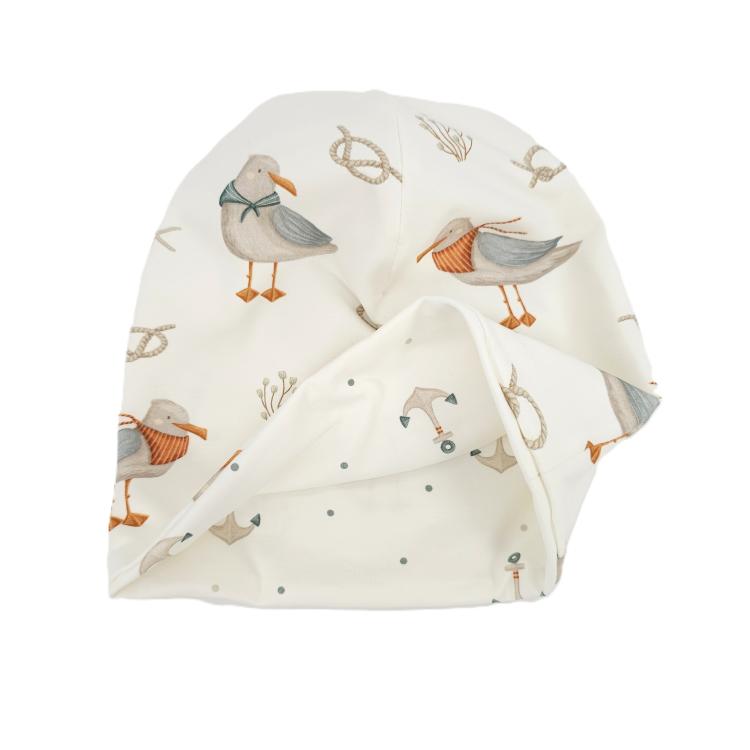 Wendebeanie Küstenkind Möwe